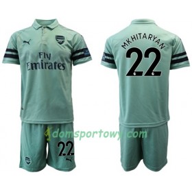 Koszulka Arsenal Mkhitaryan 22 Dziecięcy Trzeci Koszulki Piłkarskie 2018-2019 Krótki Rękaw